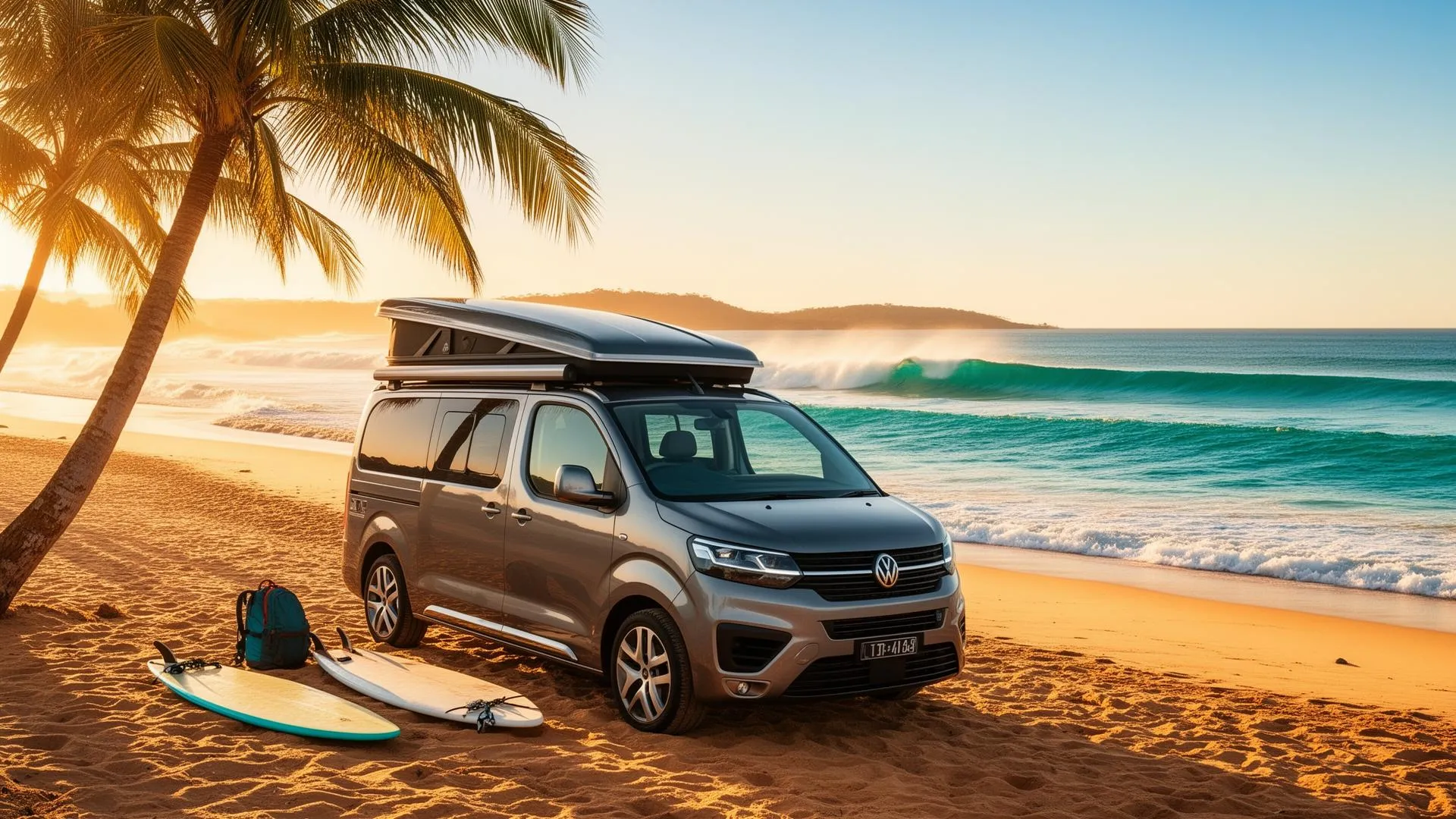 Low-Top Campervans hire in Australia